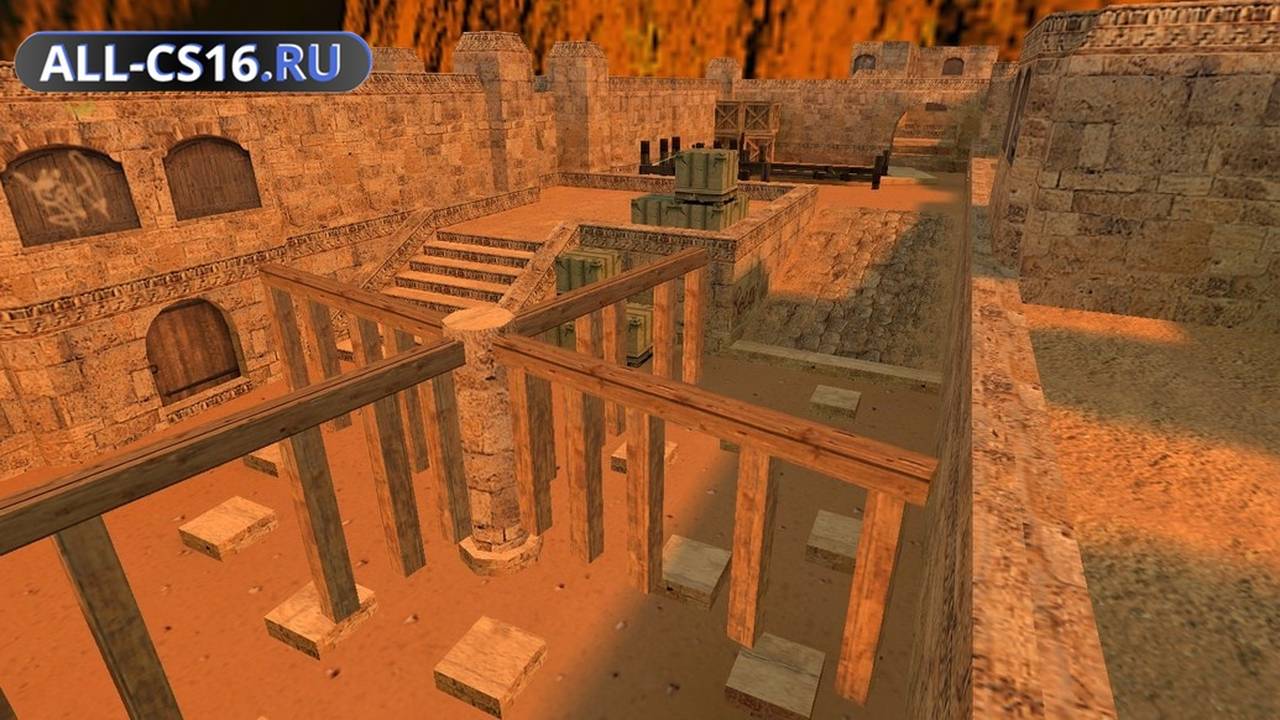 Карта «deathrun_dusty» для CS 1.6 для CS 1.6