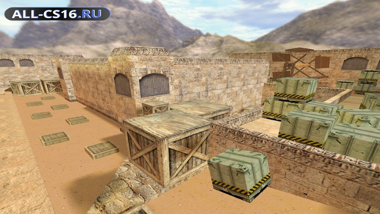 Карта «deathrun_dusty2» для CS 1.6 для CS 1.6