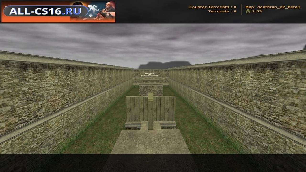 Карта «deathrun_e2_beta1» для CS 1.6 для CS 1.6