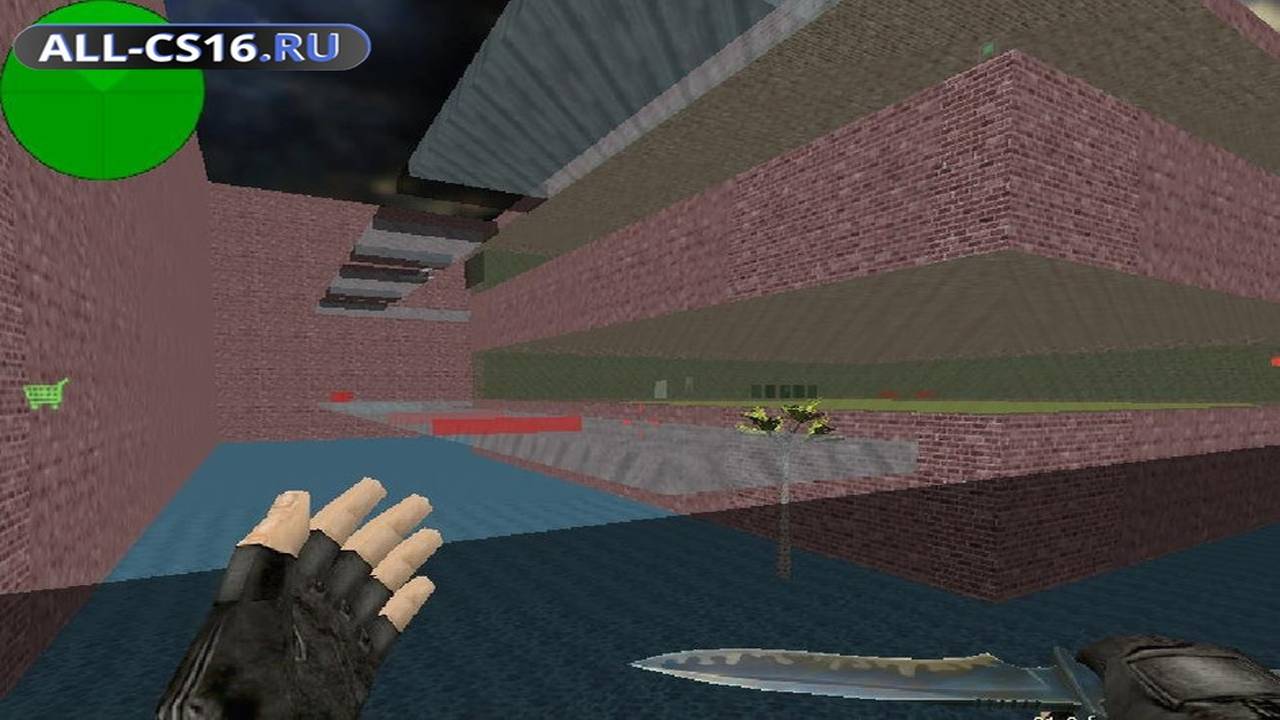 Карта «deathrun_glass_d3d» для CS 1.6 для CS 1.6