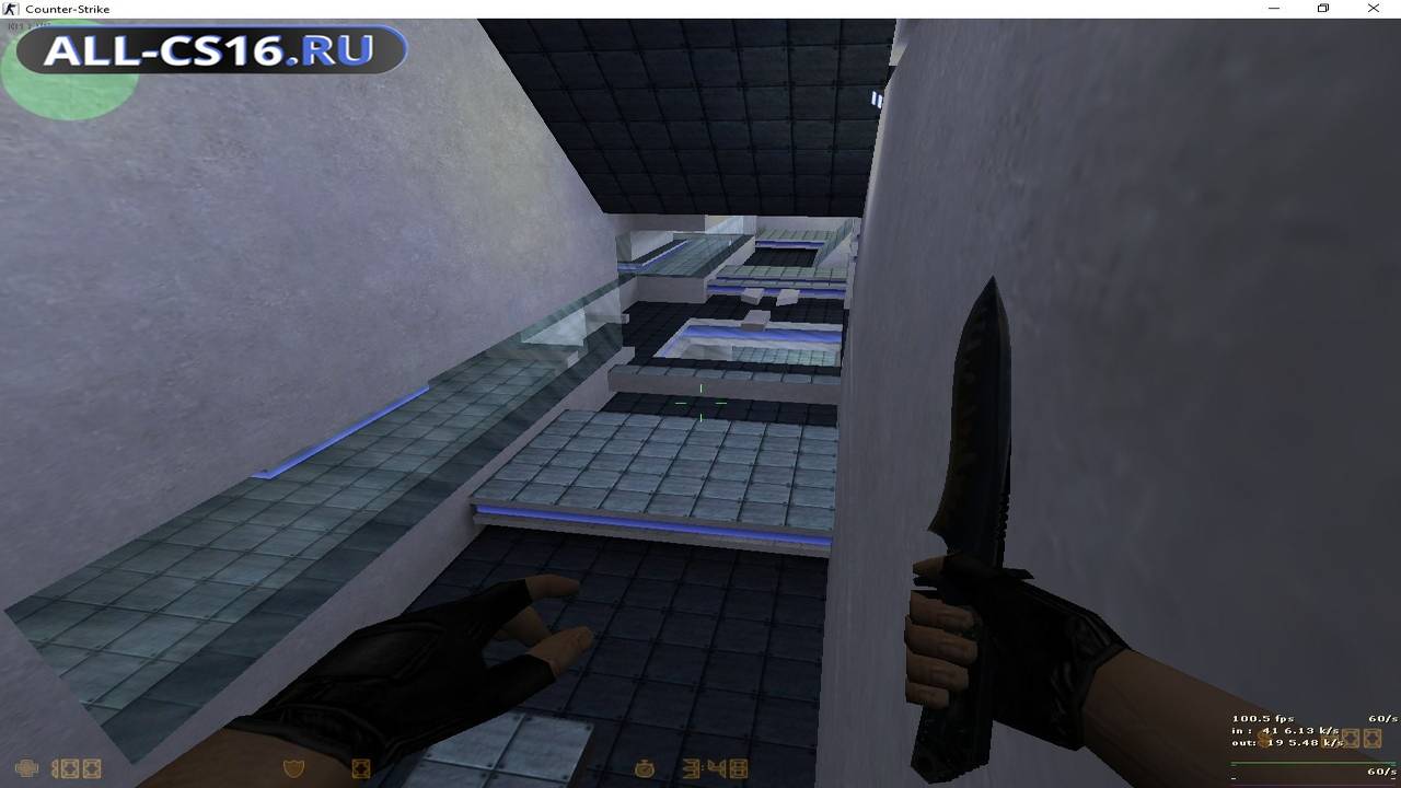 Карта «deathrun_glasslight_medium» для CS 1.6 для CS 1.6