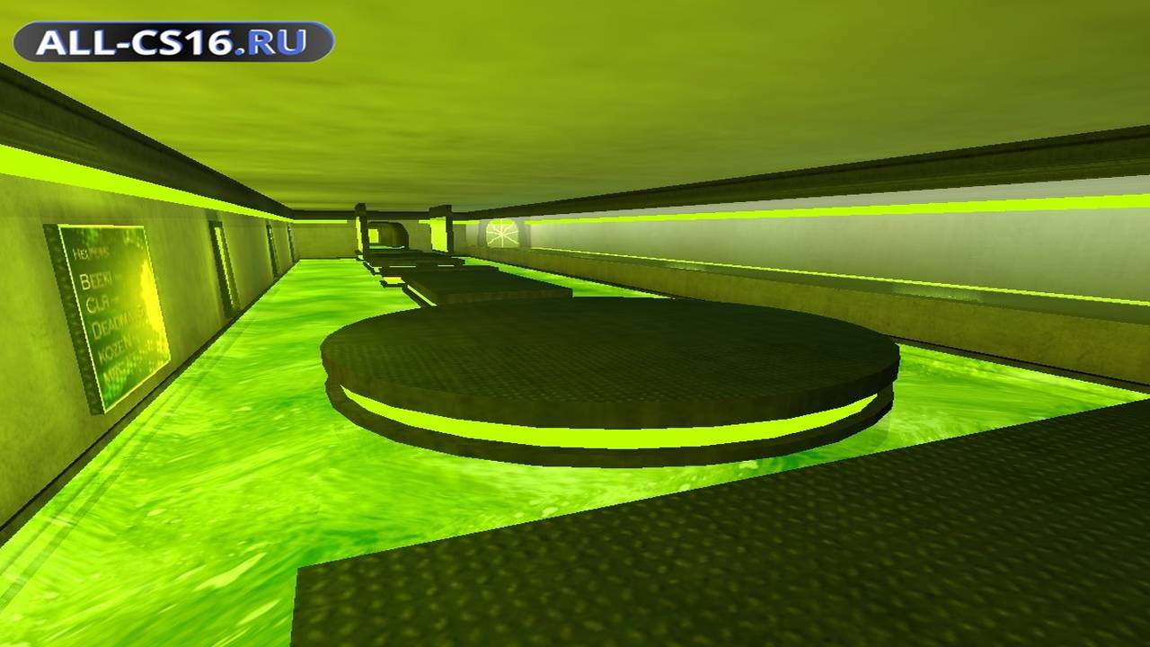 Карта «deathrun_green!_csbr» для CS 1.6 для CS 1.6