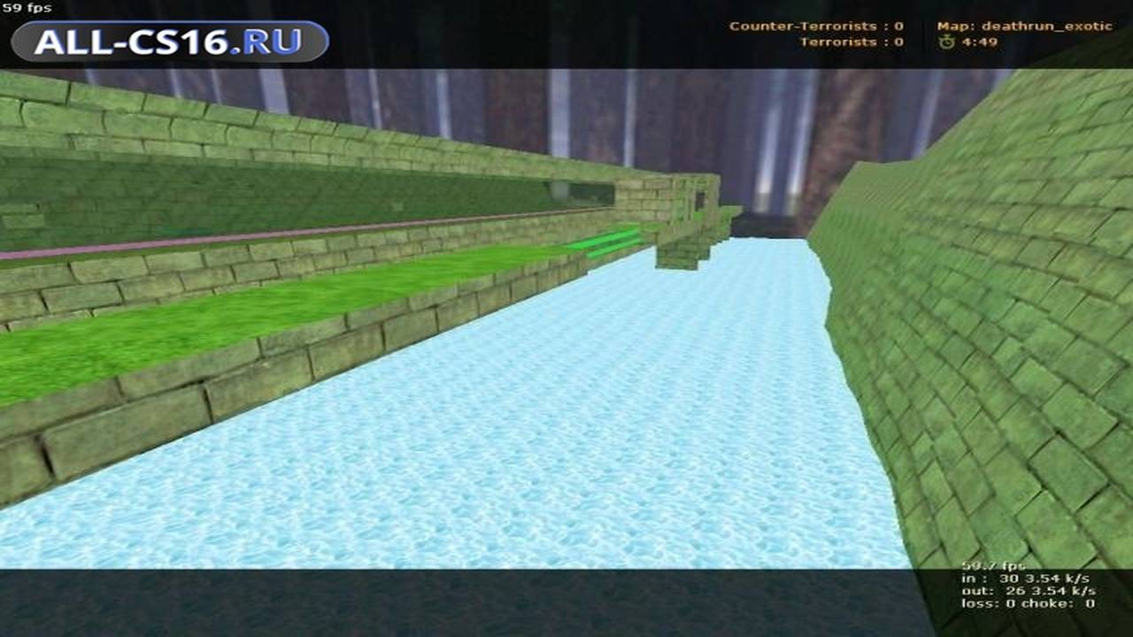 Карта «deathrun_grworld» для CS 1.6 для CS 1.6