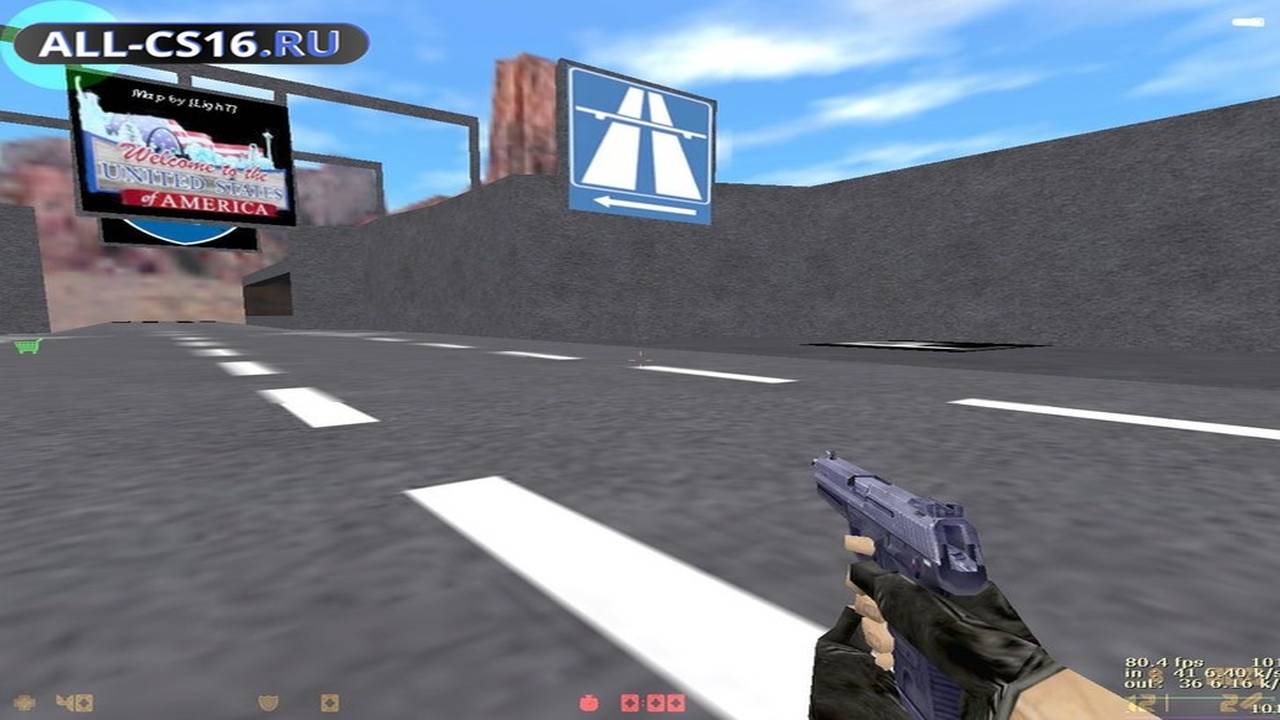 Карта «deathrun_highroad» для CS 1.6 для CS 1.6
