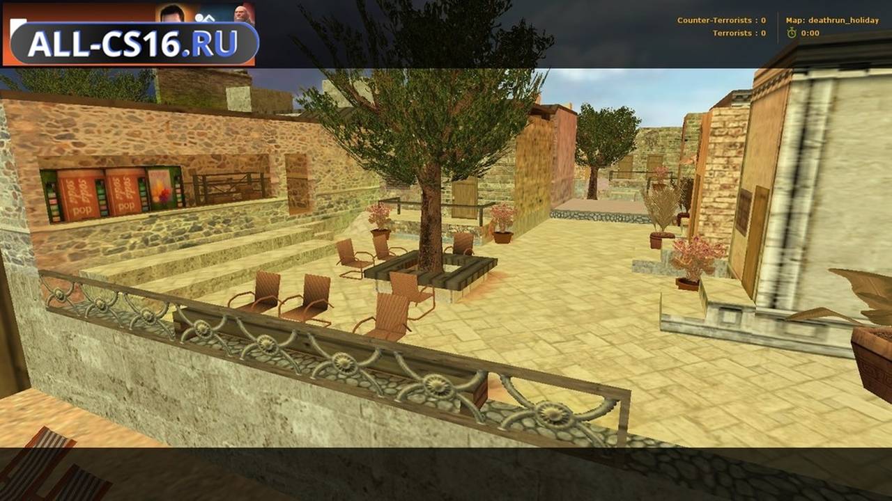 Карта «deathrun_holiday» для CS 1.6 для CS 1.6