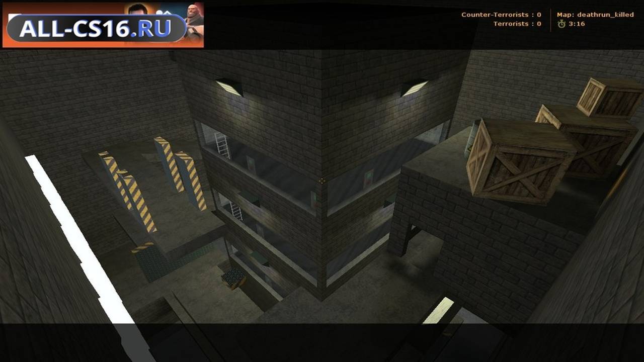 Карта «deathrun_killed» для CS 1.6 для CS 1.6