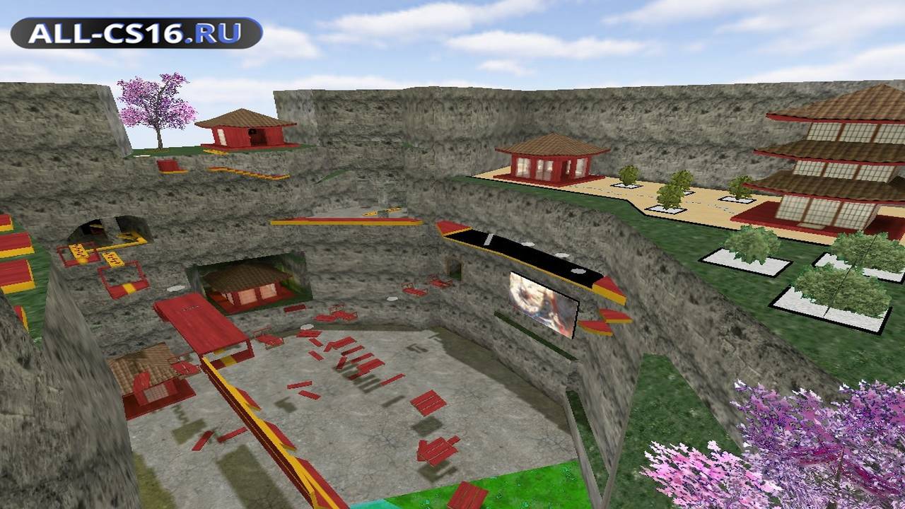 Карта «deathrun_knwa» для CS 1.6 для CS 1.6