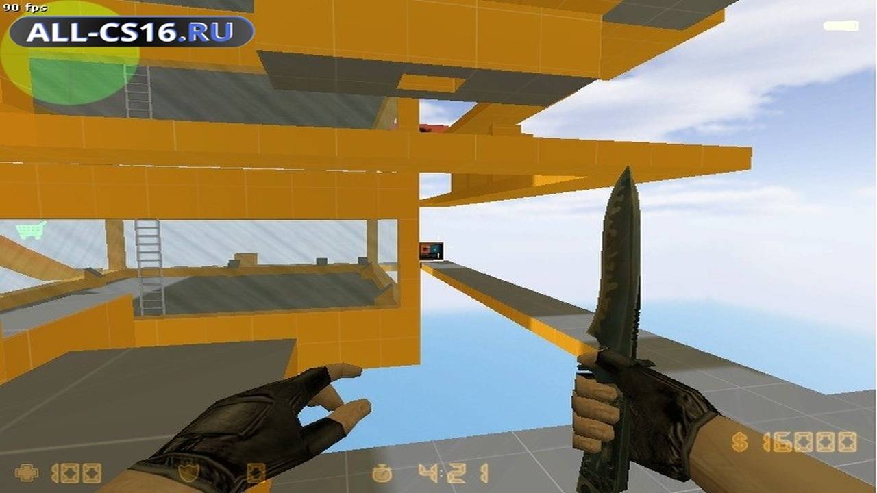 Карта «deathrun_kosova_orange» для CS 1.6 для CS 1.6