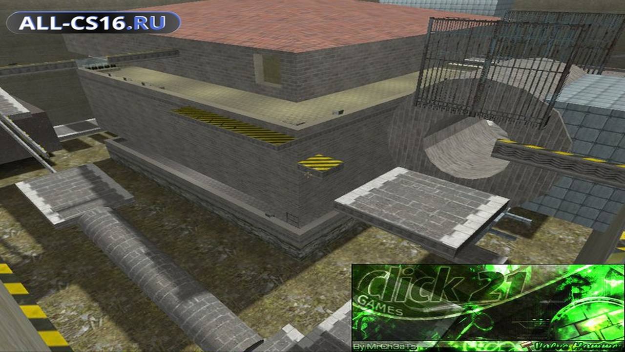 Карта «deathrun_letsgo2_click21» для CS 1.6 для CS 1.6