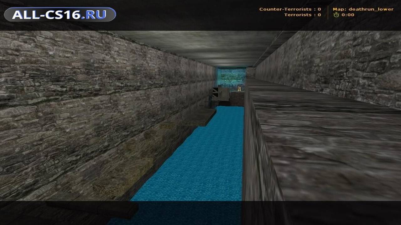 Карта «deathrun_lower» для CS 1.6 для CS 1.6
