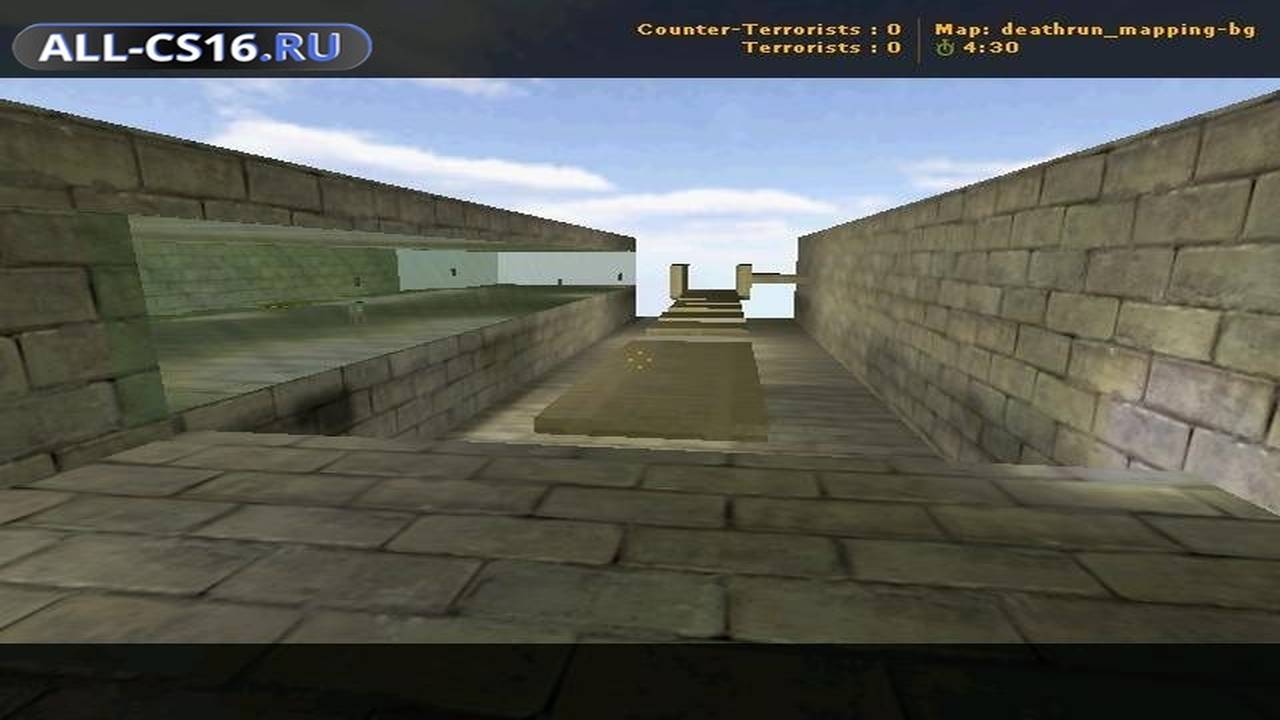 Карта «deathrun_mapping-bg» для CS 1.6 для CS 1.6