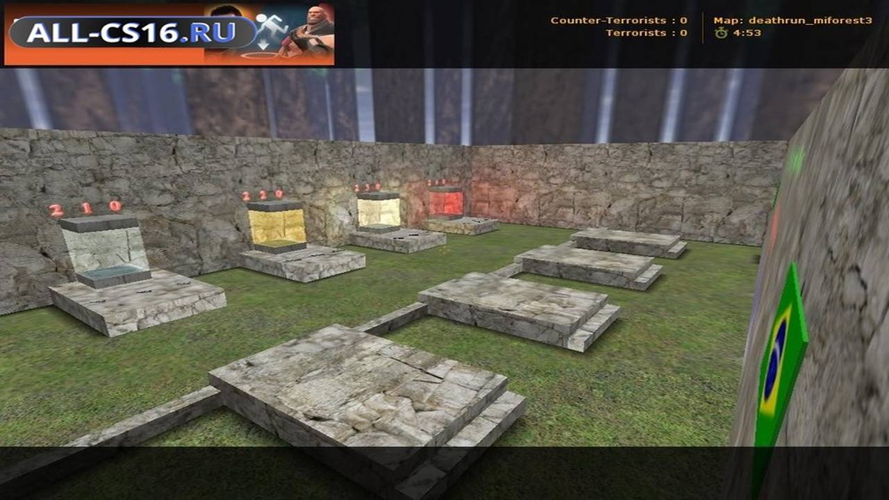 Карта «deathrun_miforest3» для CS 1.6 для CS 1.6