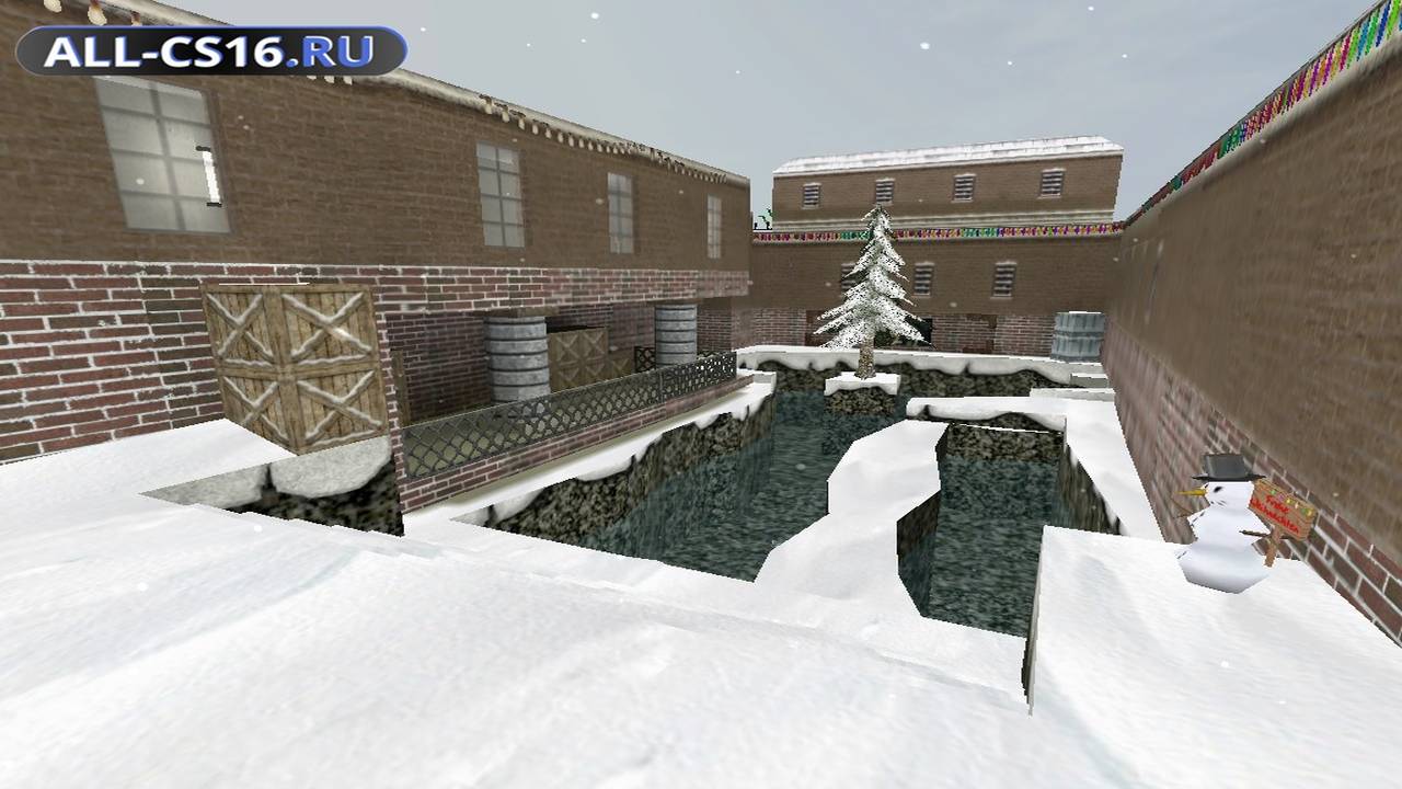 Карта «deathrun_mpg_winter» для CS 1.6 для CS 1.6