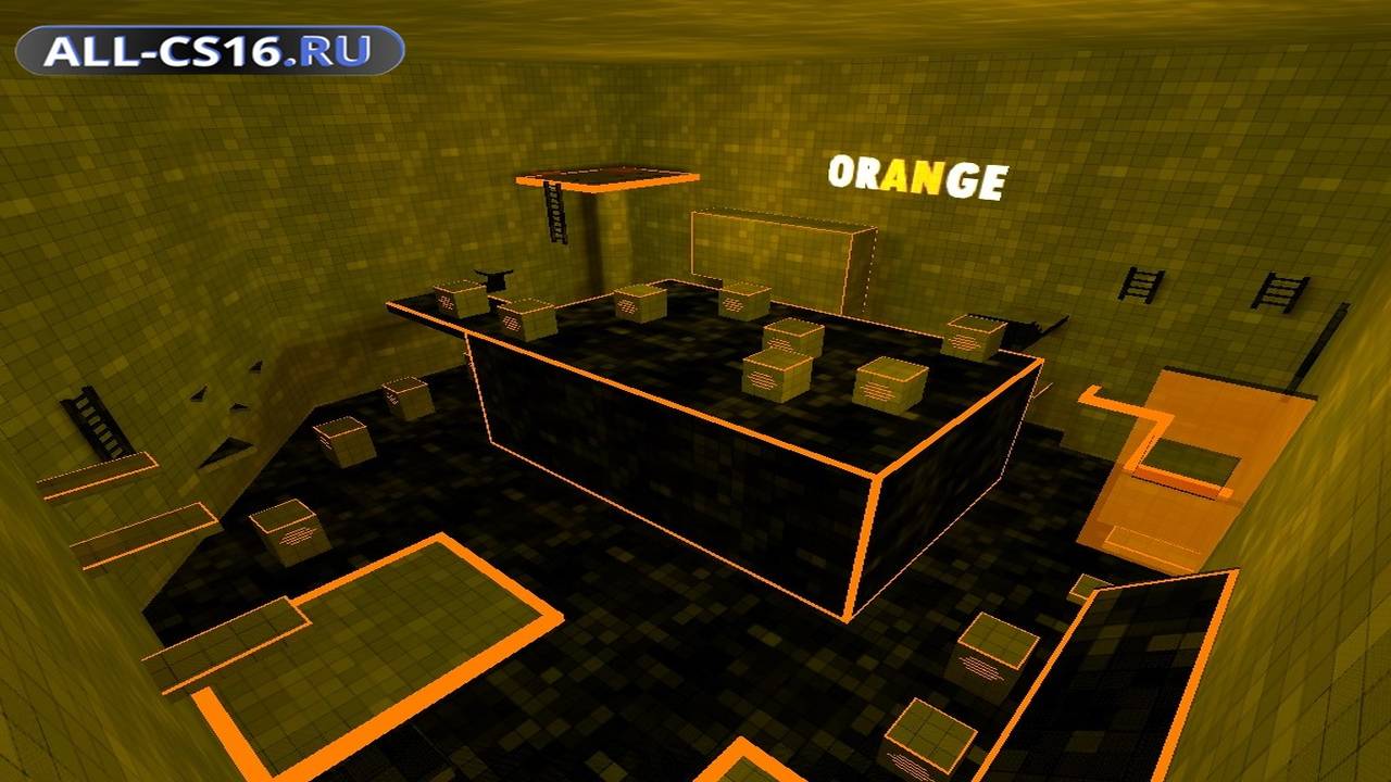 Карта «deathrun_orange» для CS 1.6 для CS 1.6