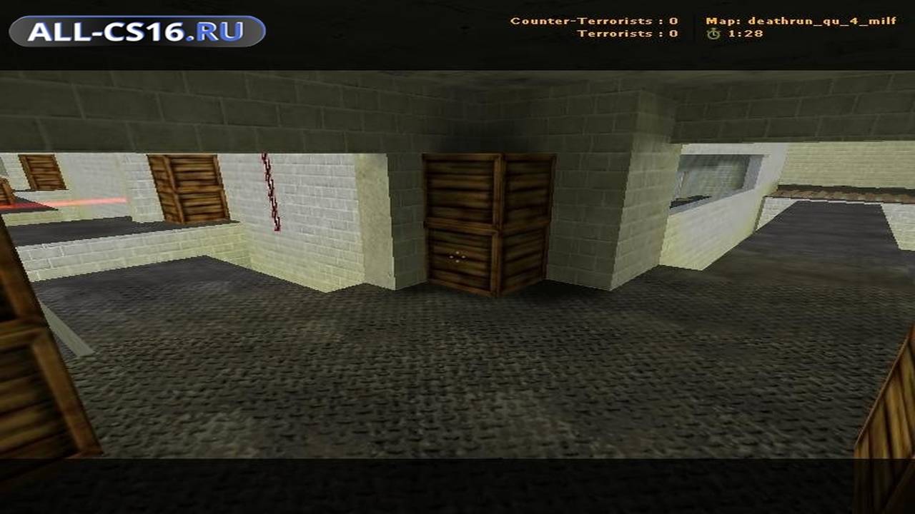 Карта «deathrun_qu_4_milf» для CS 1.6 для CS 1.6
