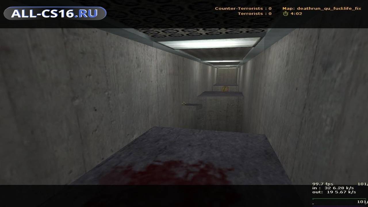 Карта «deathrun_qu_fucklife_fix» для CS 1.6 для CS 1.6