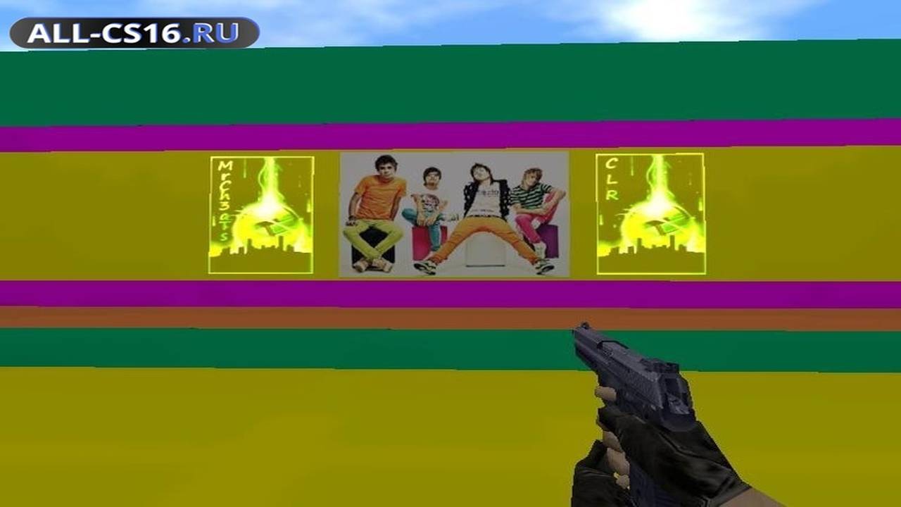 Карта «deathrun_restart_click21» для CS 1.6 для CS 1.6