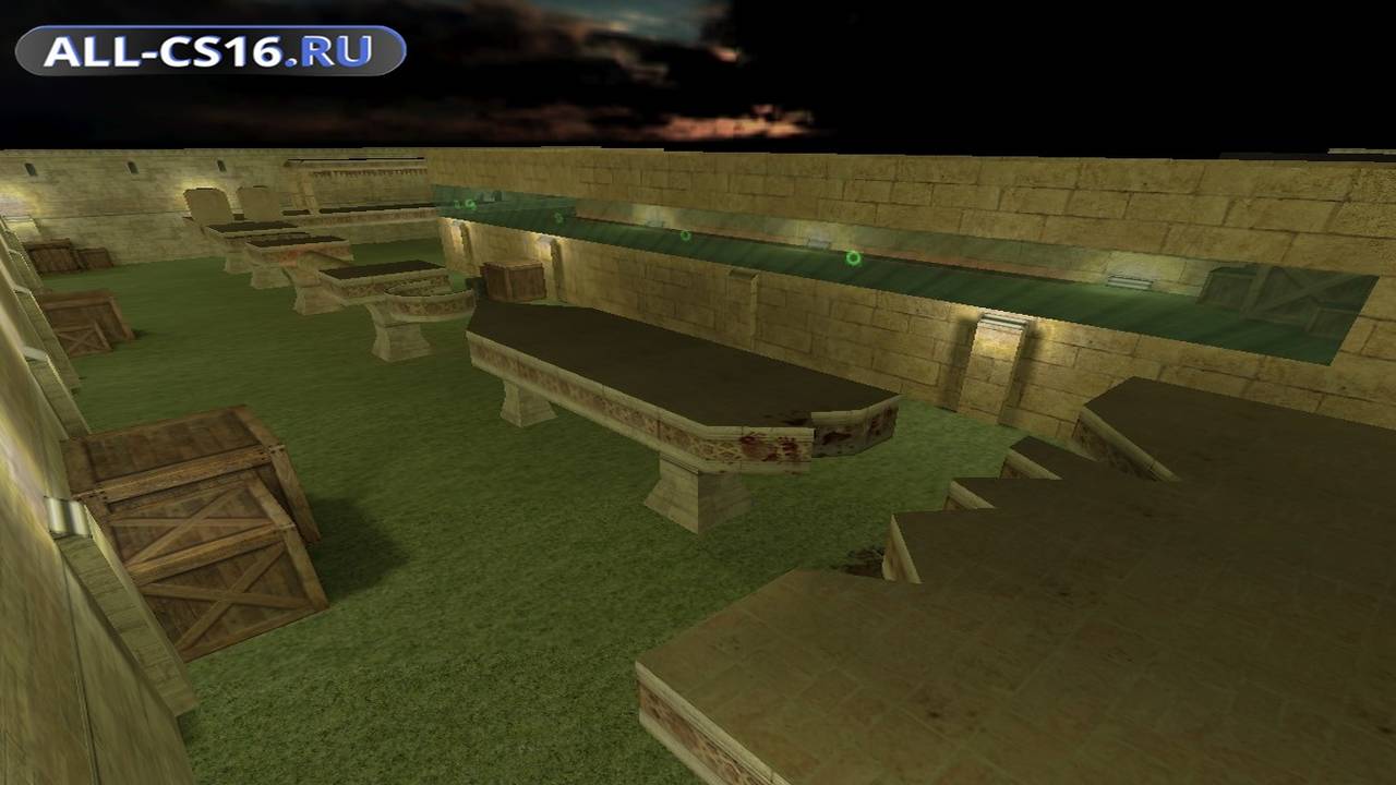 Карта «deathrun_sandeath» для CS 1.6 для CS 1.6