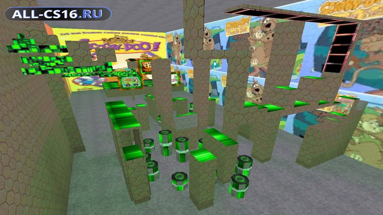 Карта «deathrun_scooby-doo» для CS 1.6 для CS 1.6