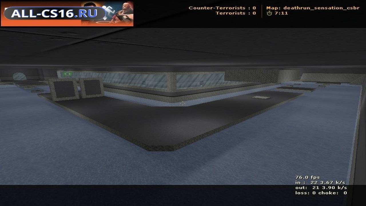 Карта «deathrun_sensation_csbr_fix» для CS 1.6 для CS 1.6