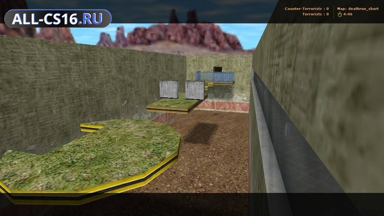 Карта «deathrun_short» для CS 1.6 для CS 1.6