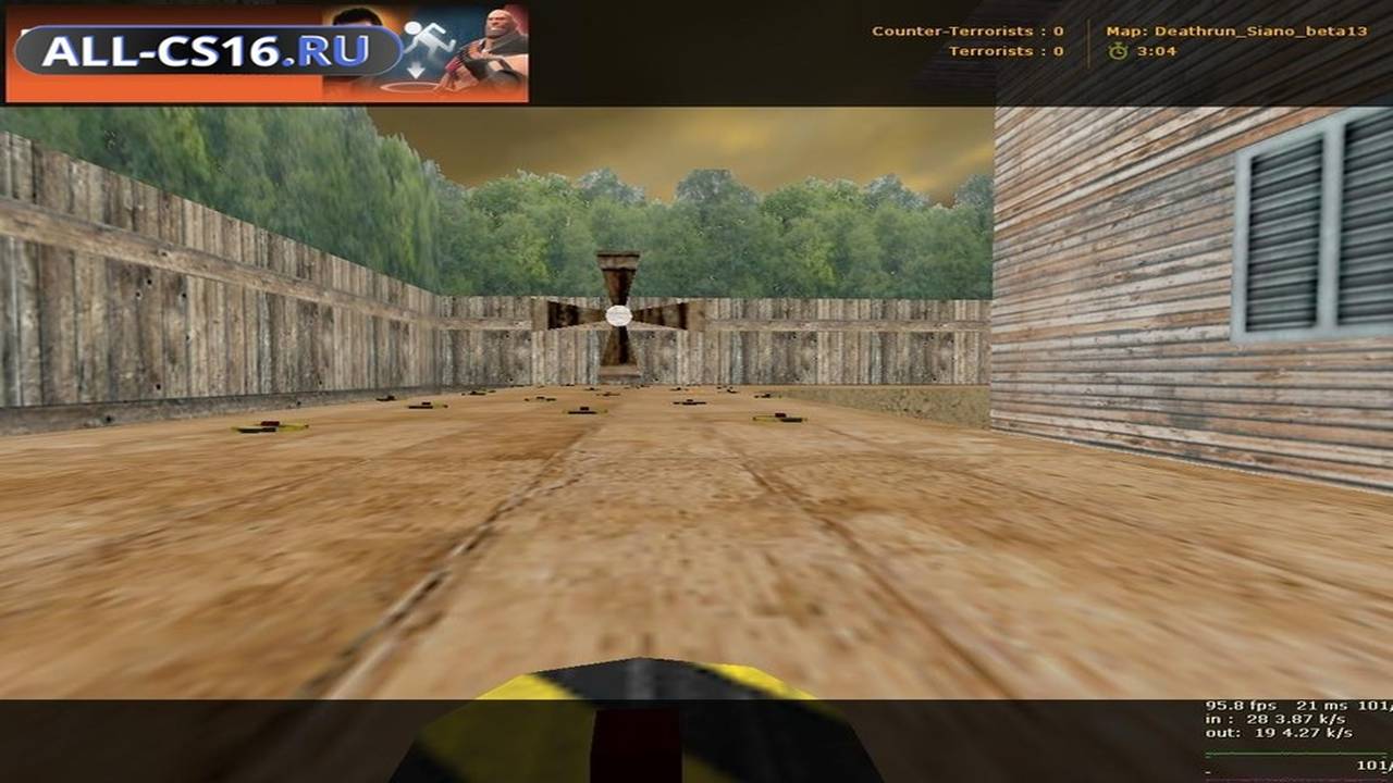 Карта «deathrun_siano» для CS 1.6 для CS 1.6