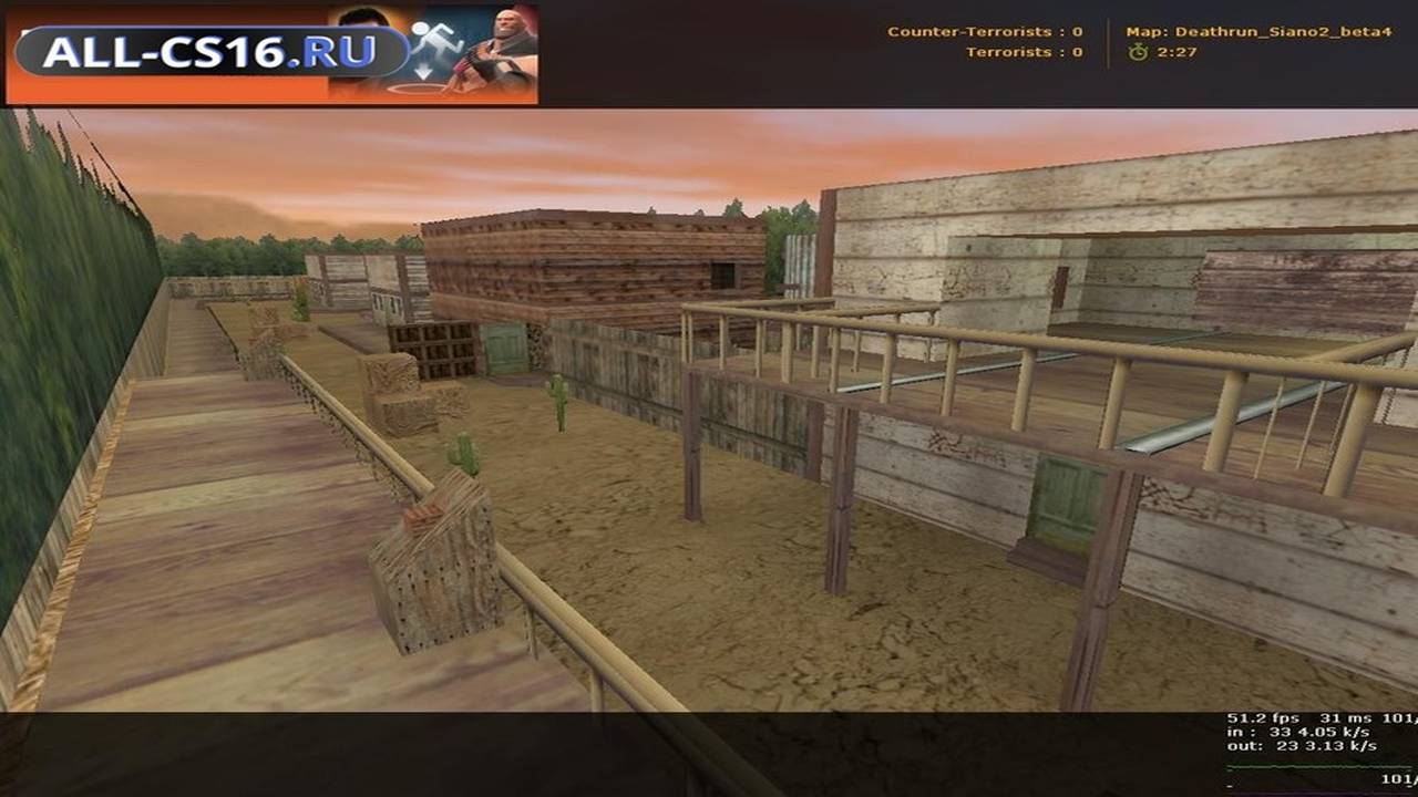 Карта «deathrun_siano2» для CS 1.6 для CS 1.6