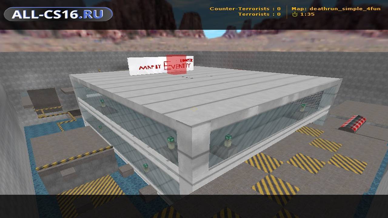 Карта «deathrun_simple_4fun» для CS 1.6 для CS 1.6