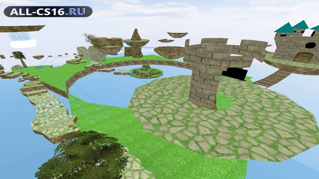 Карта «deathrun_sky_fg» для CS 1.6 для CS 1.6