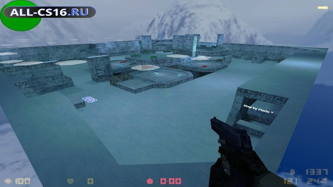 Карта «deathrun_snow_fg» для CS 1.6 для CS 1.6