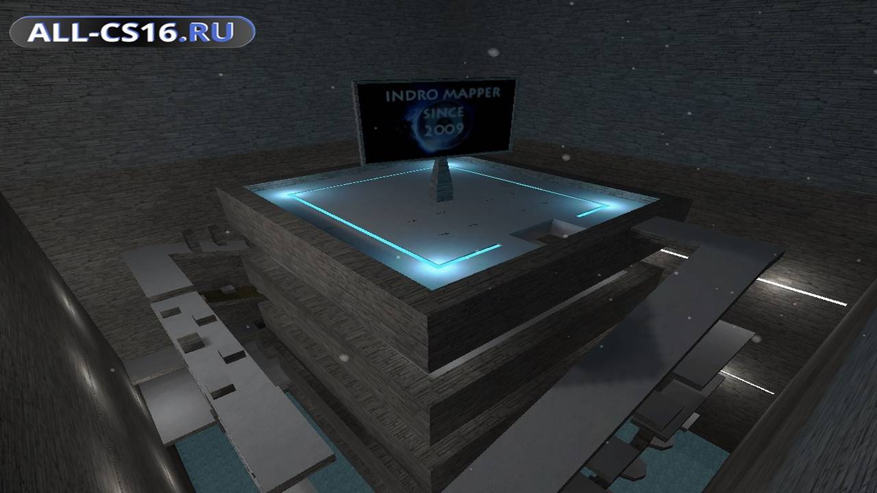 Карта «deathrun_snowstorm» для CS 1.6 для CS 1.6