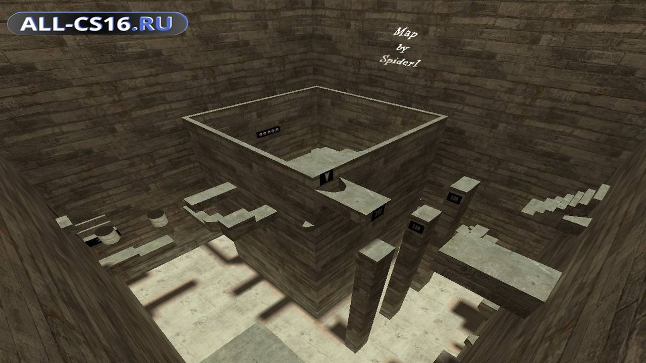 Карта «deathrun_sp1_first_dr» для CS 1.6 для CS 1.6
