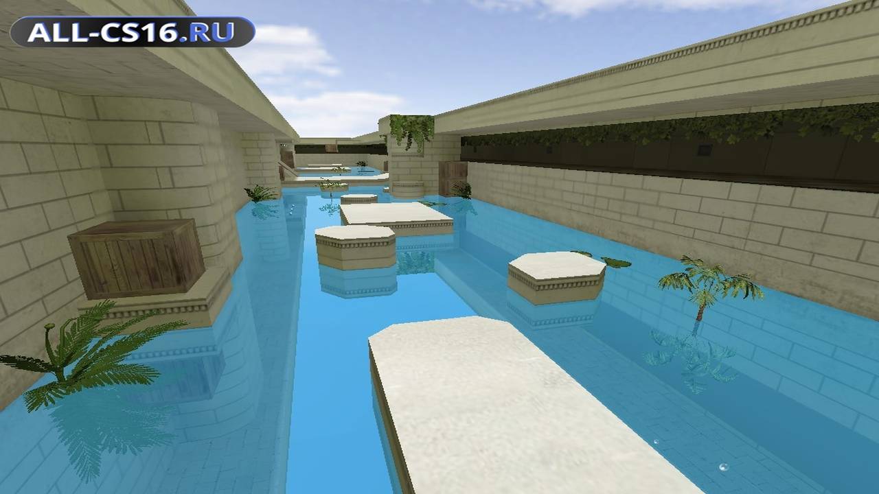 Карта «deathrun_summer» для CS 1.6 для CS 1.6