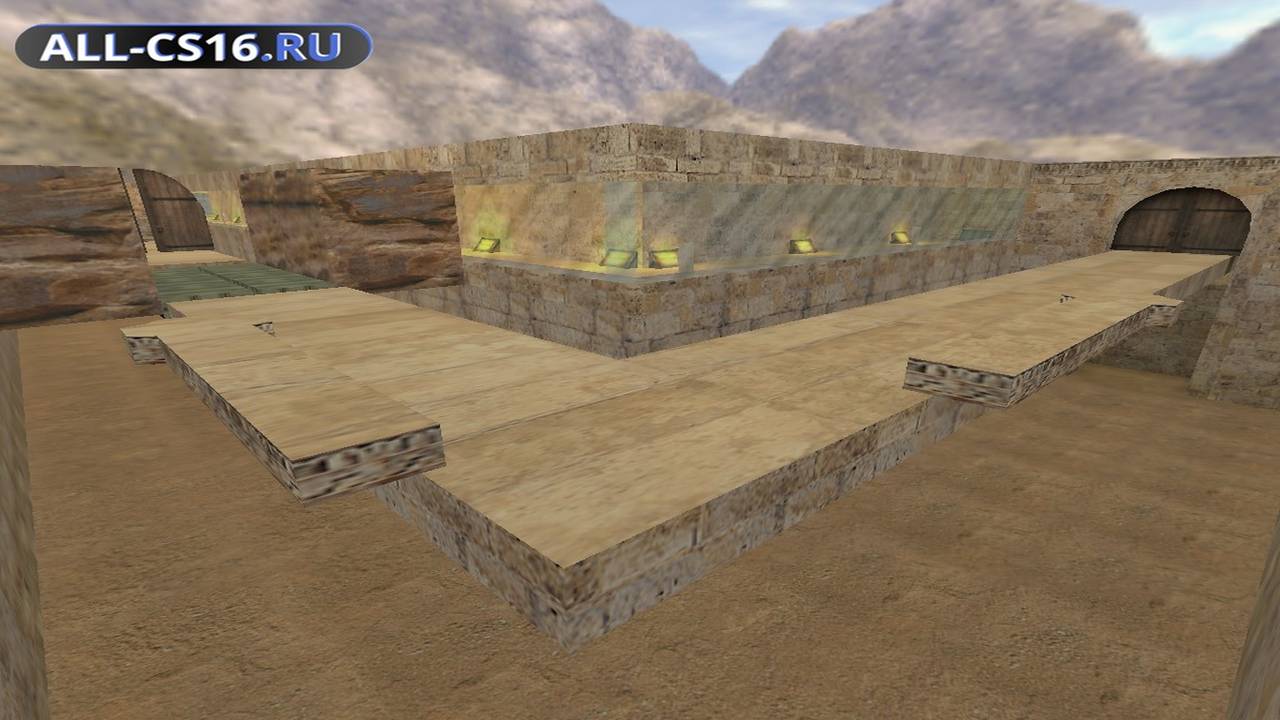 Карта «deathrun_temple-dust» для CS 1.6 для CS 1.6