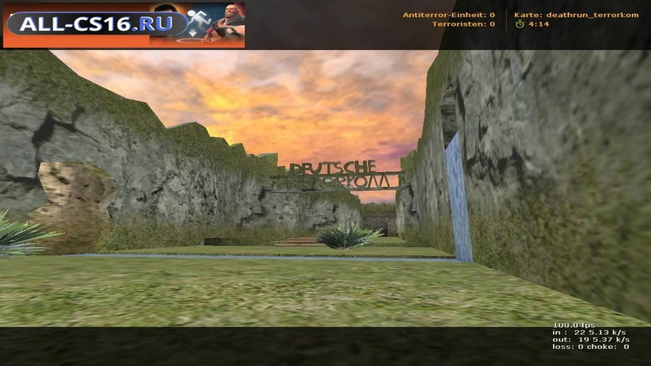 Карта «deathrun_terrorkom» для CS 1.6 для CS 1.6