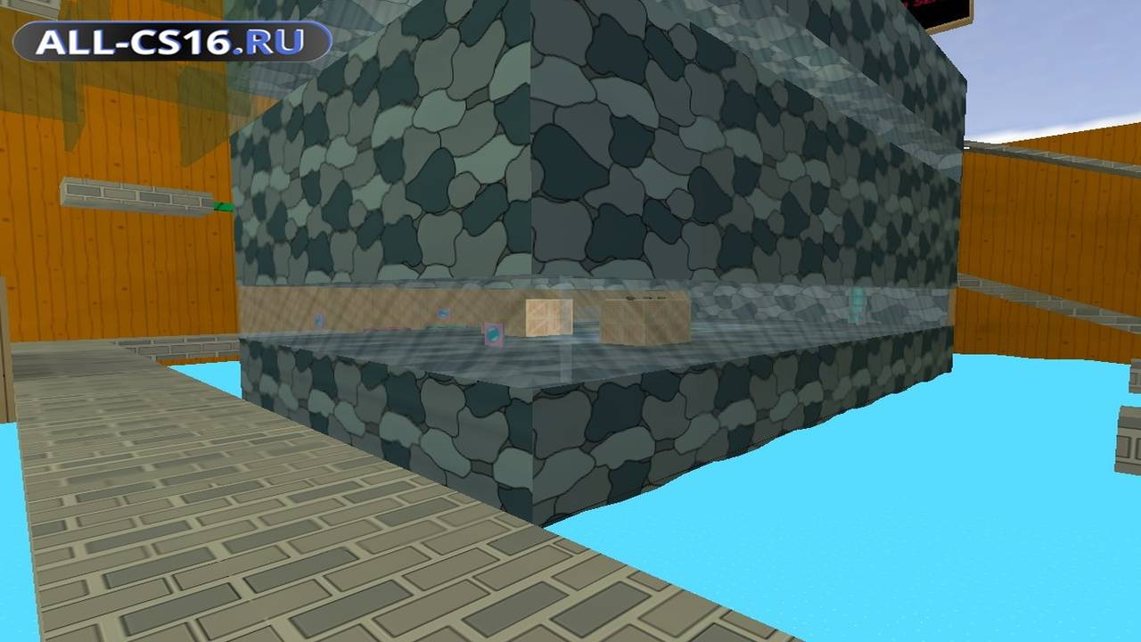 Карта «deathrun_toon_world» для CS 1.6 для CS 1.6