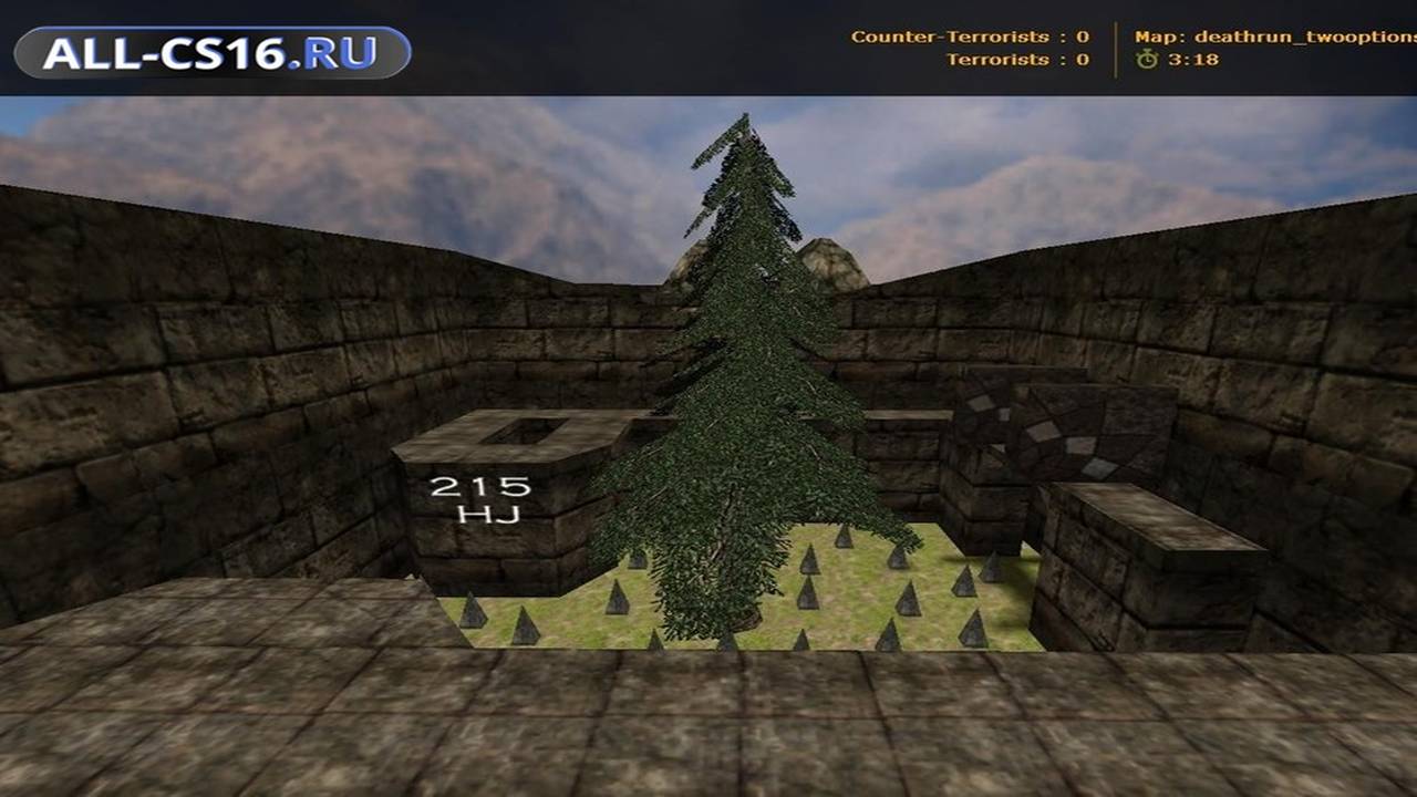 Карта «deathrun_twooptions_fix» для CS 1.6 для CS 1.6