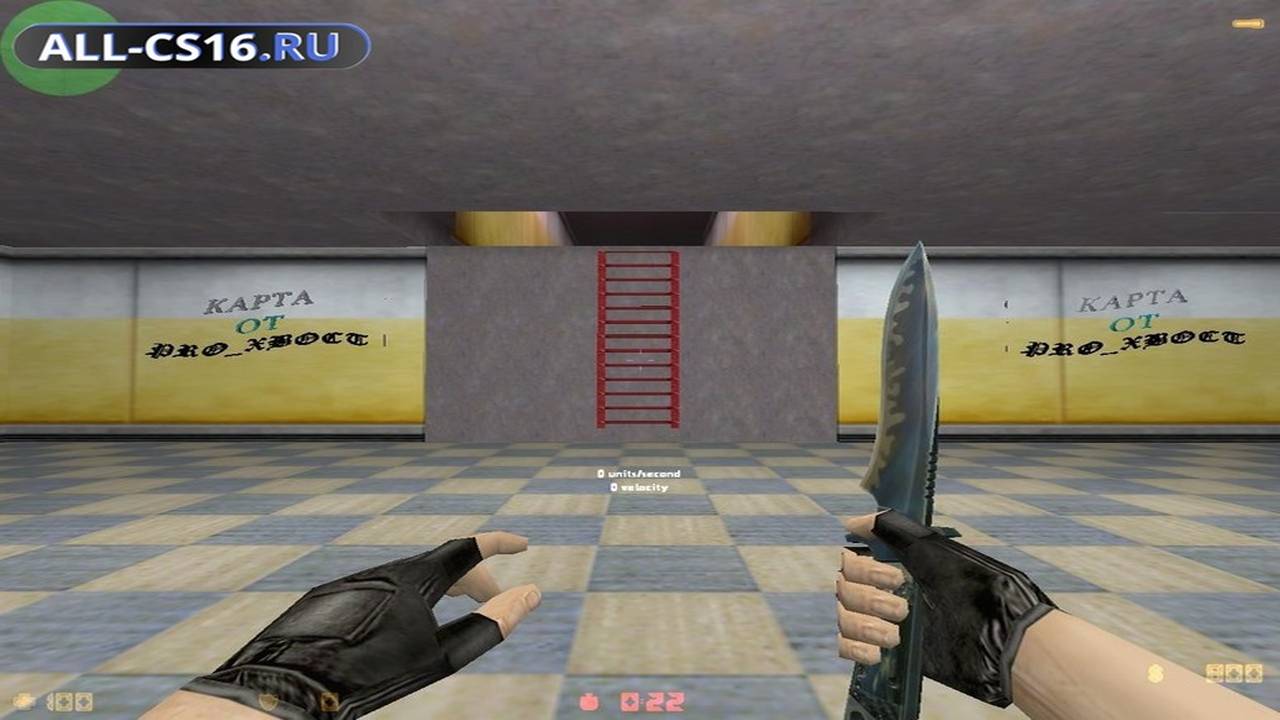 Карта «deathrun_underground» для CS 1.6 для CS 1.6