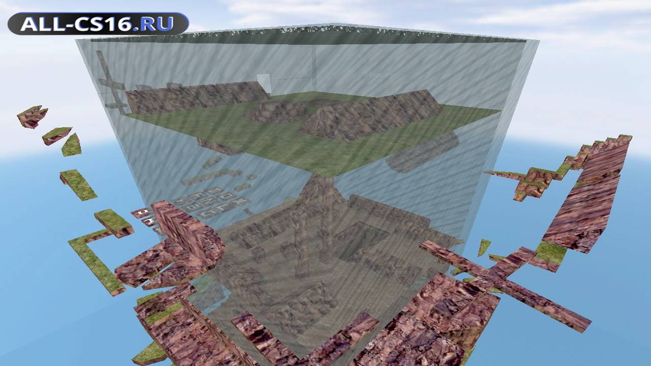 Карта «deathrun_unreal_air» для CS 1.6 для CS 1.6