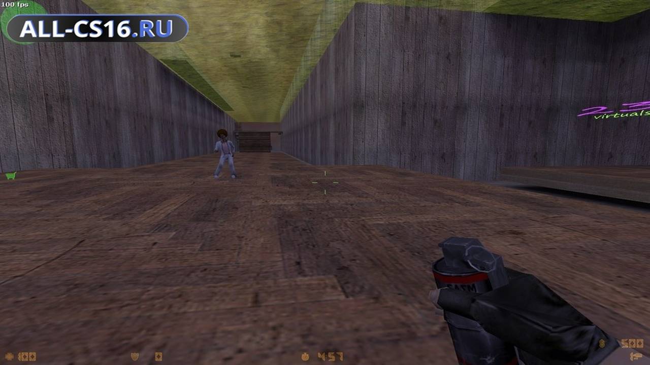 Карта «deathrun_virtualstrike_v2» для CS 1.6 для CS 1.6