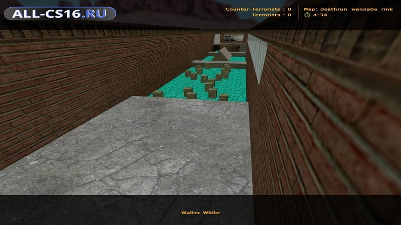 Карта «deathrun_wannabe_rmk» для CS 1.6 для CS 1.6