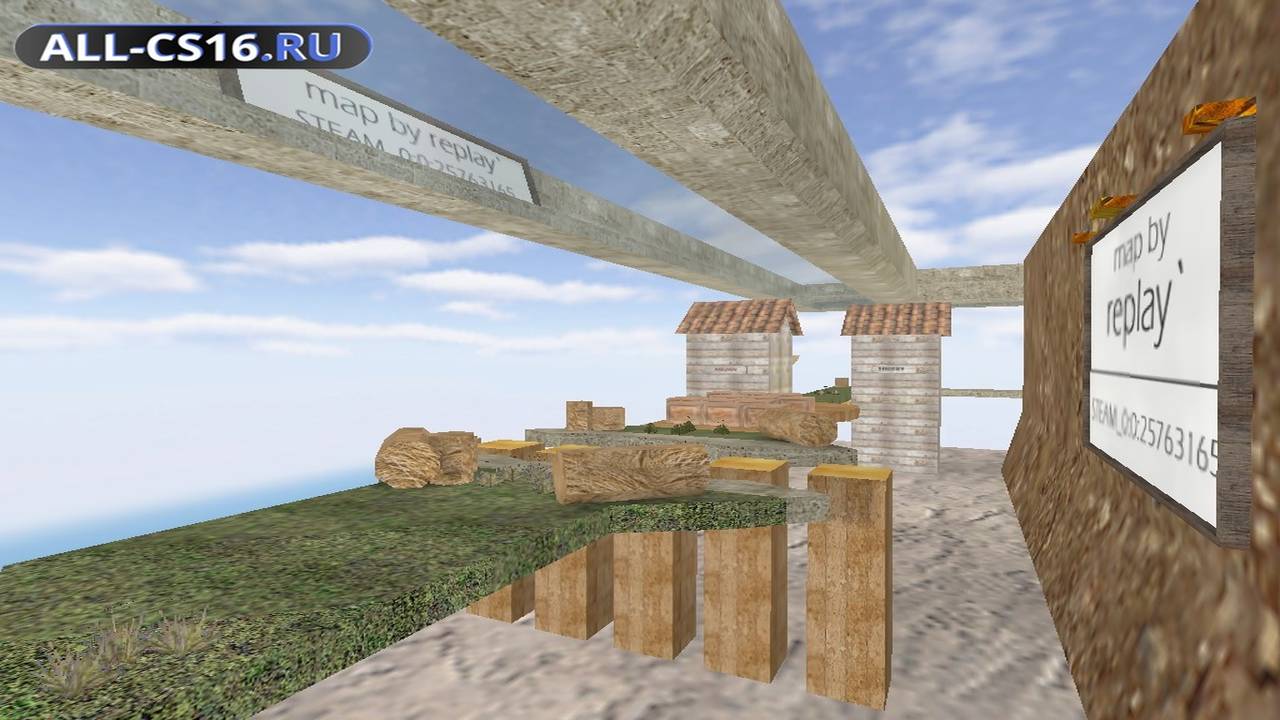 Карта «deathrun_woods2» для CS 1.6 для CS 1.6