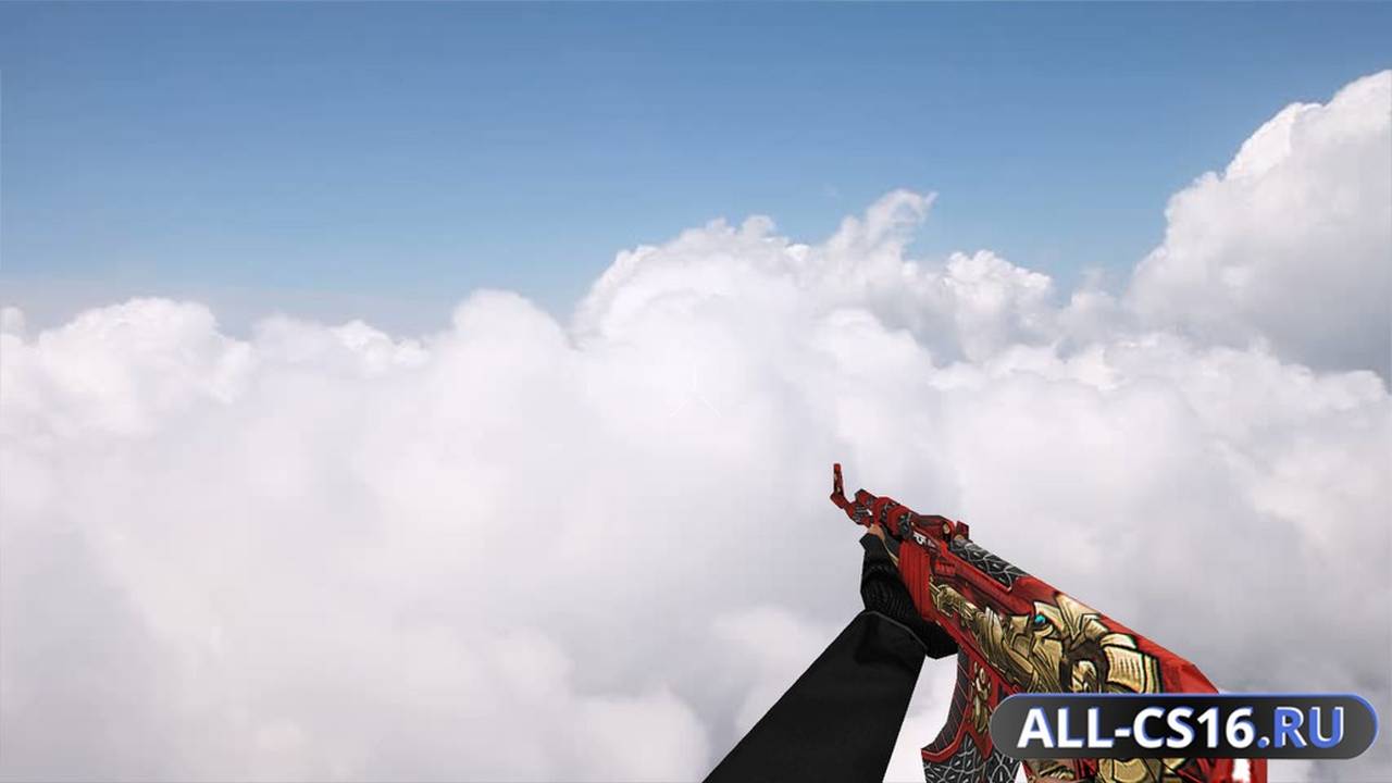 Модель оружия для CS 1.6 - AK-47 Default AK-47 Anubis