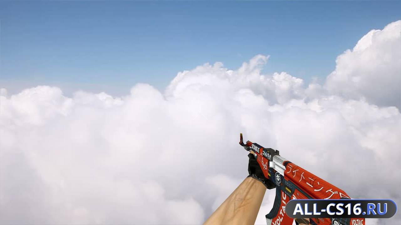 Модель оружия для CS 1.6 - AK-47 Default AK-47 Bloodsport