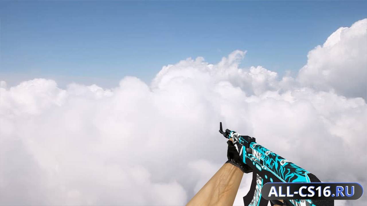 Модель оружия для CS 1.6 - AK-47 Default AK-47 Frontside Misty