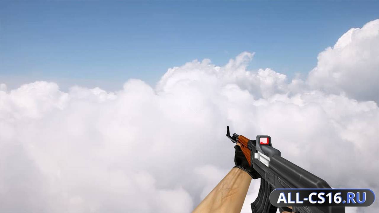 Модель оружия для CS 1.6 - AK-47 Default AK-47 Holo
