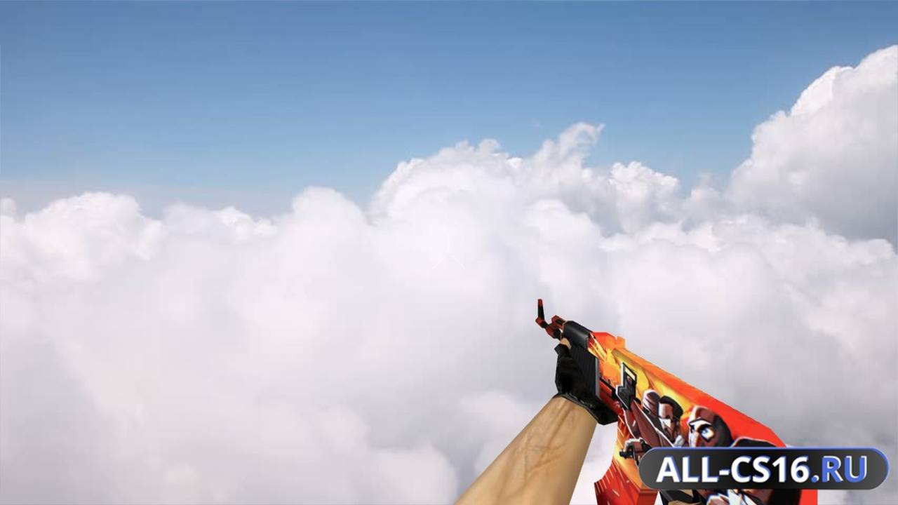 Модель оружия для CS 1.6 - AK-47 Default AK-47 Propaganda