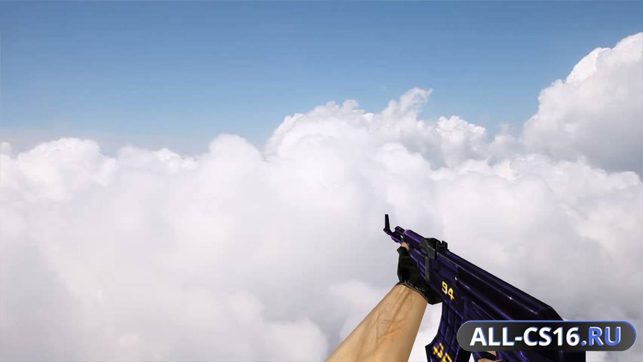 Модель оружия для CS 1.6 - AK-47 Стандартный АК-47 | Purple 94