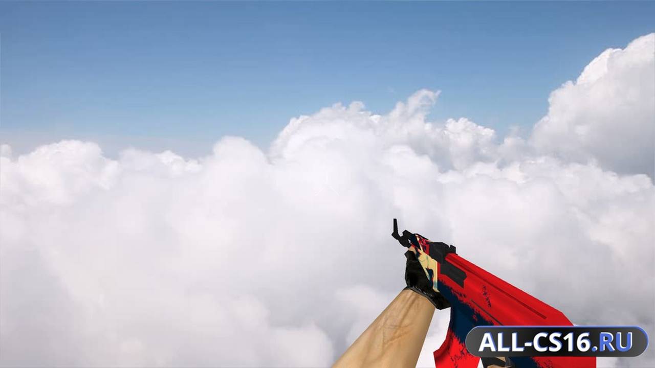 Модель оружия для CS 1.6 - AK-47 Стандартный АК-47 | Red Force