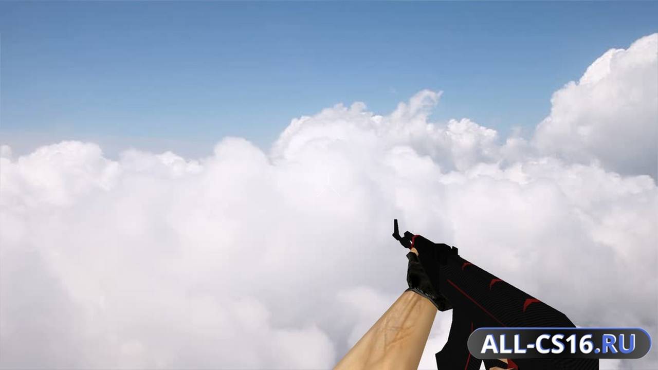 Модель оружия для CS 1.6 - AK-47 Стандартный АК-47 | Красная линия